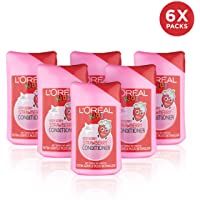 Los mejores  - Acondicionador LOreal Kids de fresa- 250 ml- pack de 6